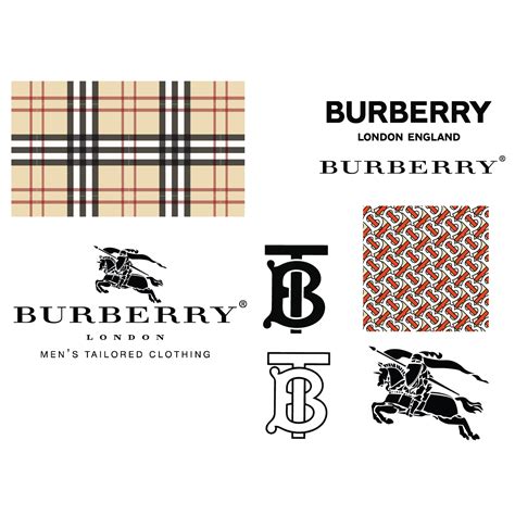 red burberry logo|burberry serifed logo.